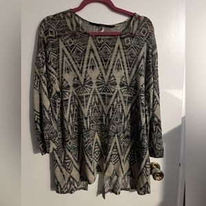 Kenzie open back knit top